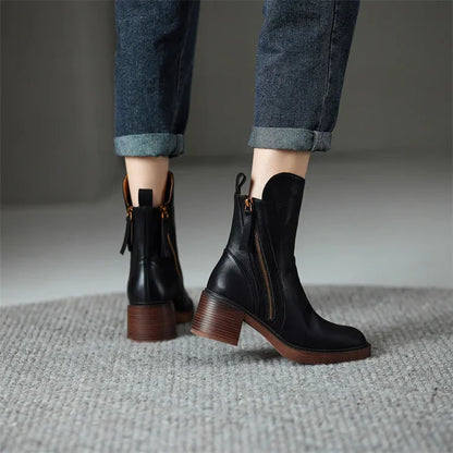 Marisa | Botines con Cremallera
