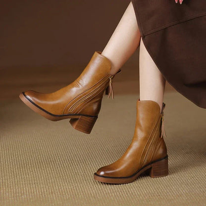 Marisa | Botines con Cremallera