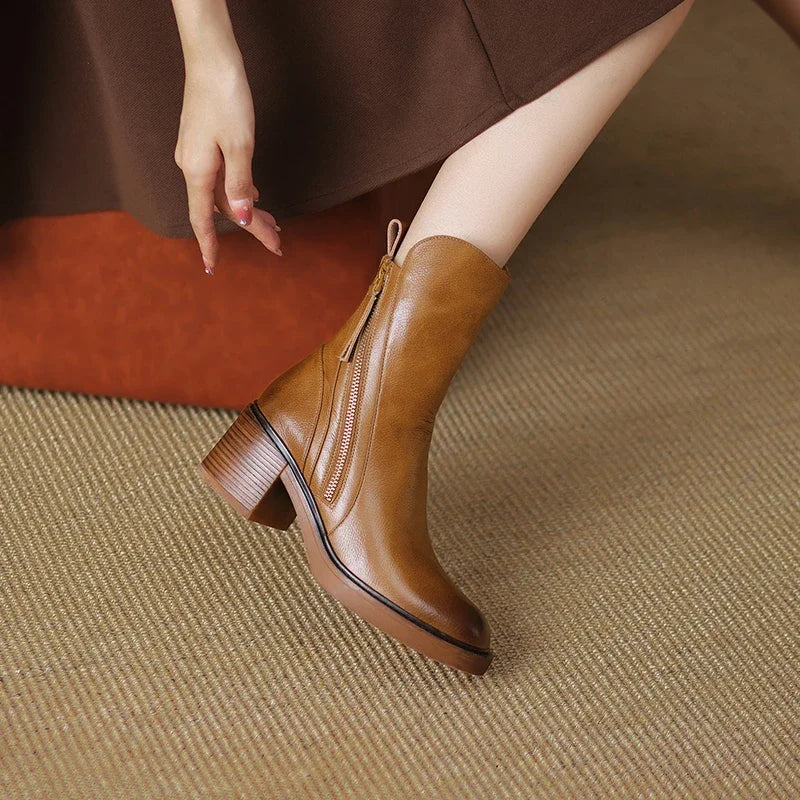 Marisa | Botines con Cremallera