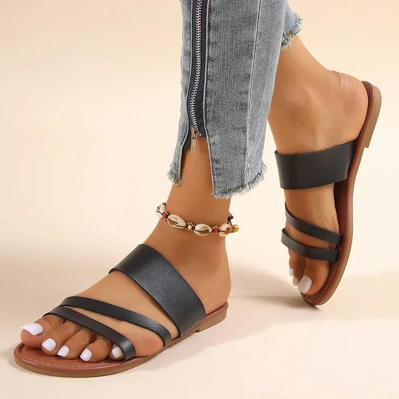 Sandalias Planas Casual y Cómodas