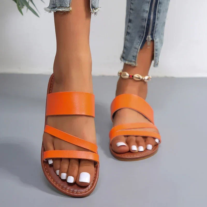 Sandalias Planas Casual y Cómodas