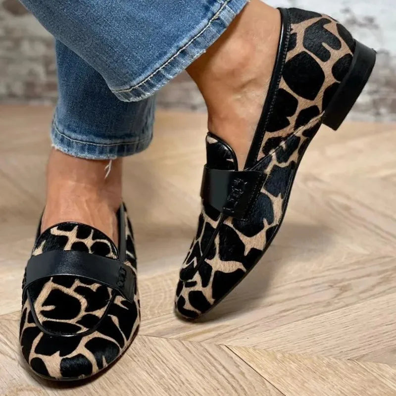 Esperanza | Mocasines de Estampado Animal