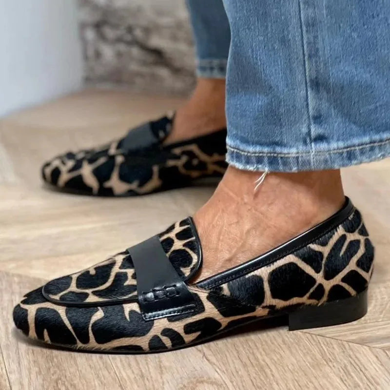 Esperanza | Mocasines de Estampado Animal