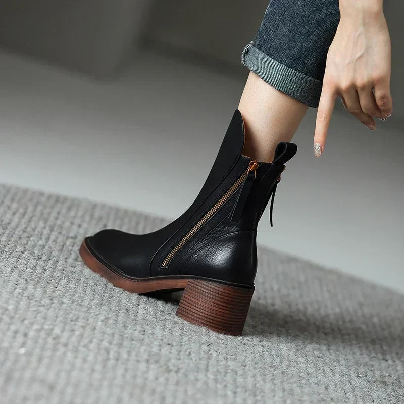 Marisa | Botines con Cremallera
