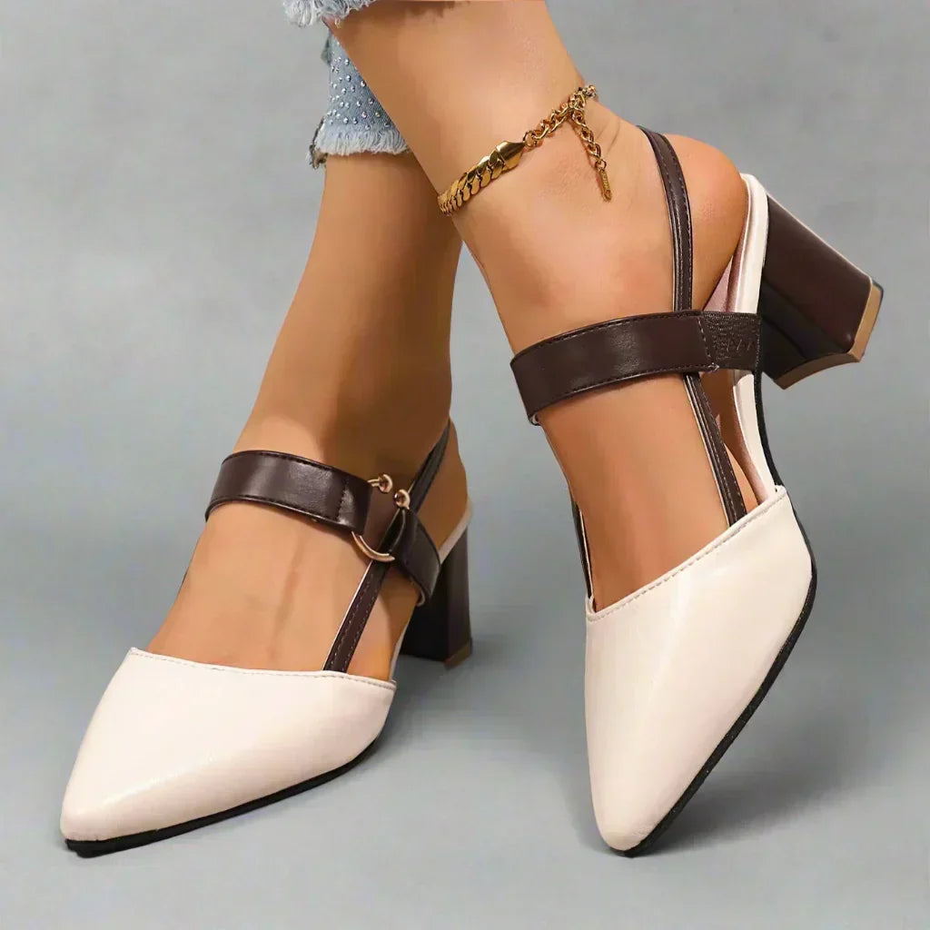 Ángela | Zapatos de Tacón con Tira