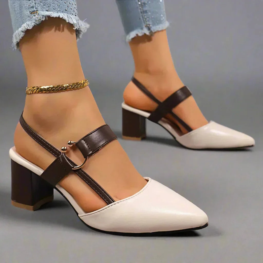 Ángela | Zapatos de Tacón con Tira