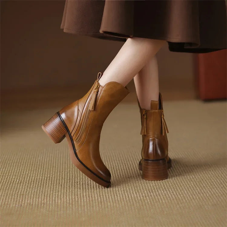 Marisa | Botines con Cremallera
