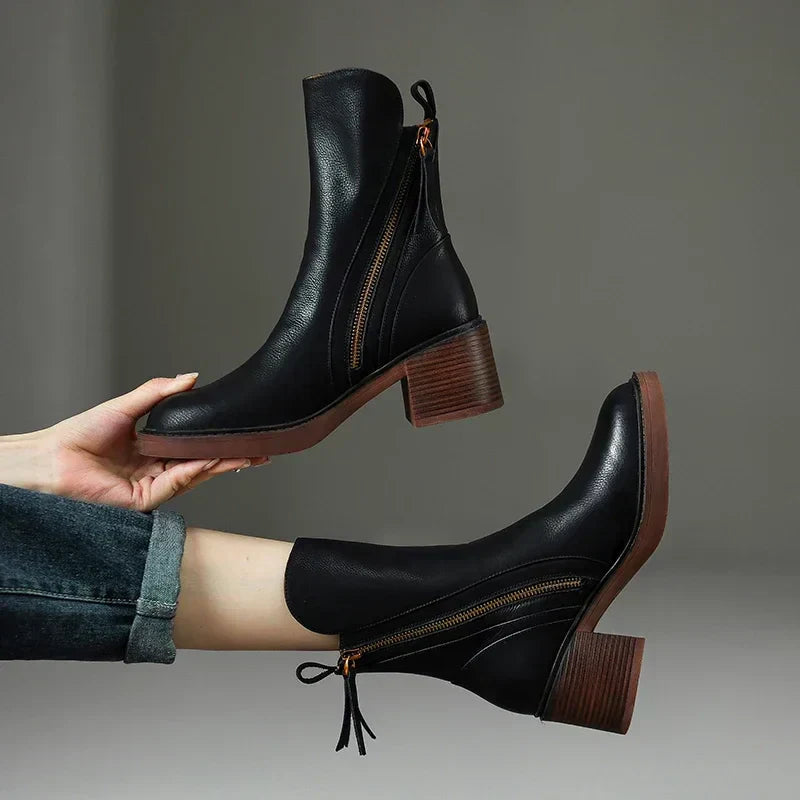 Marisa | Botines con Cremallera
