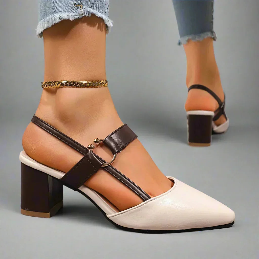 Ángela | Zapatos de Tacón con Tira