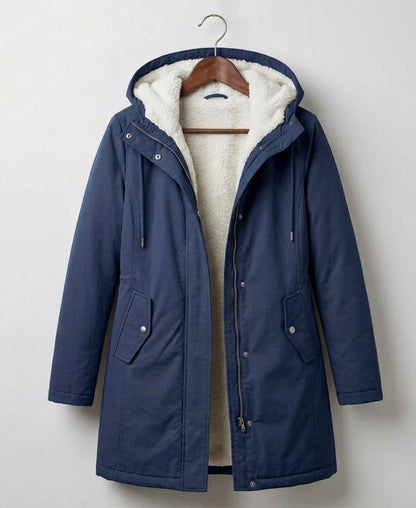 Adriana | Parka larga impermeable