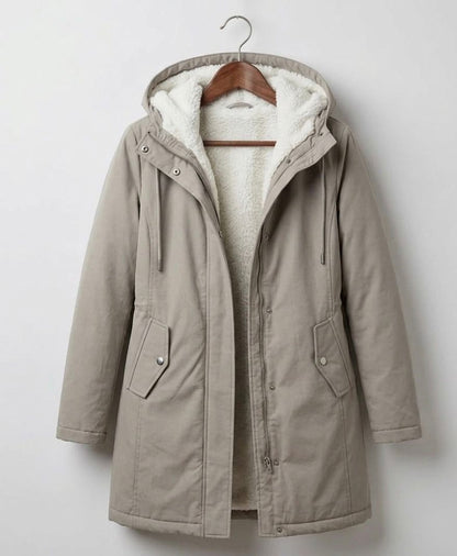 Adriana | Parka larga impermeable