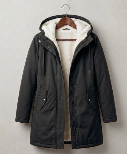Adriana | Parka larga impermeable