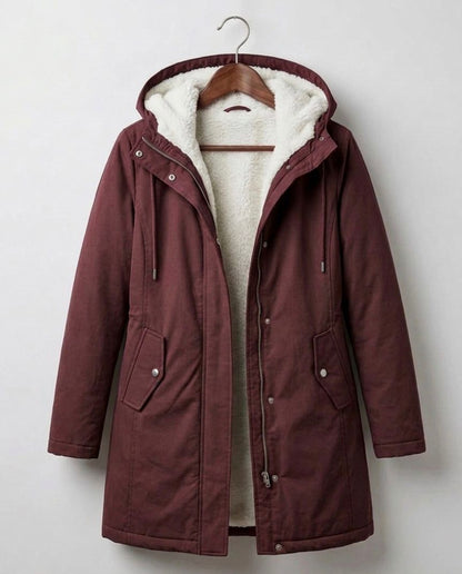 Adriana | Parka larga impermeable