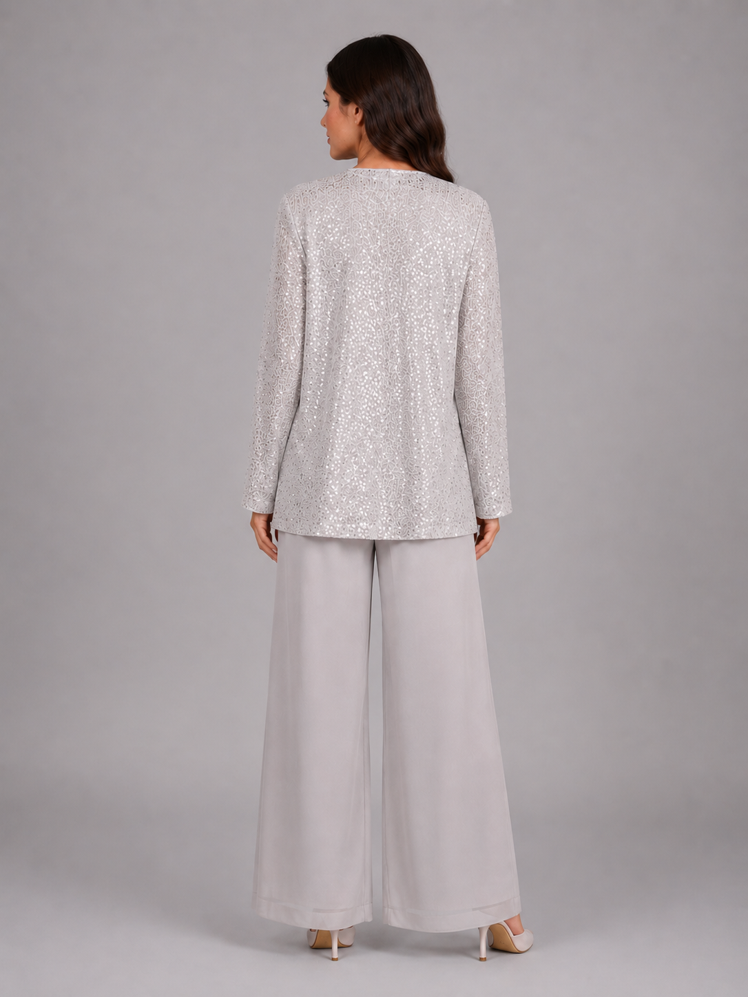Valeria | Conjunto Elegante de Tres Piezas con Lentejuelas