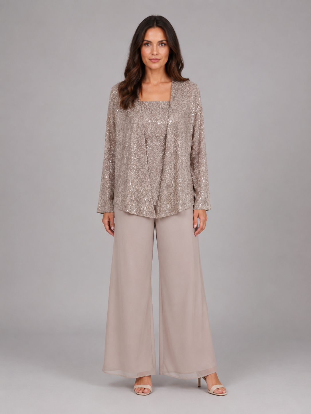 Valeria | Conjunto Elegante de Tres Piezas con Lentejuelas