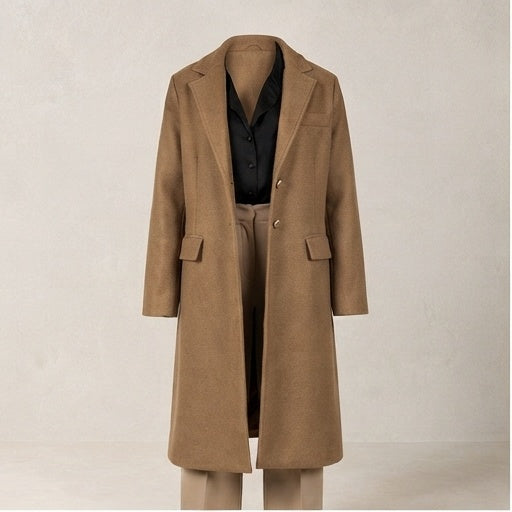 Jade Abrigo Largo Beige