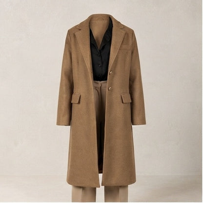 Jade Abrigo Largo Beige