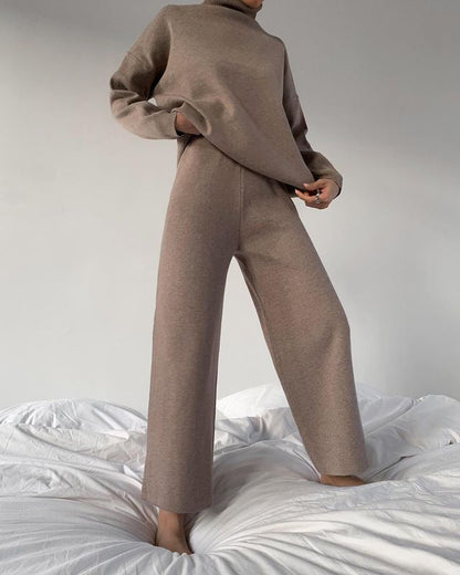 Claudia | Conjunto de Punto Casual y Cómodo