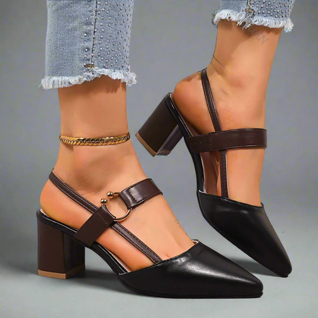 Ángela | Zapatos de Tacón con Tira