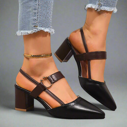 Ángela | Zapatos de Tacón con Tira