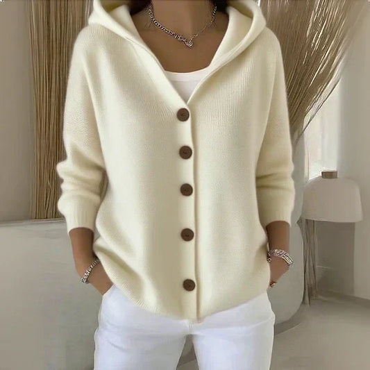 Rocío | Chaqueta de Punto con Capucha