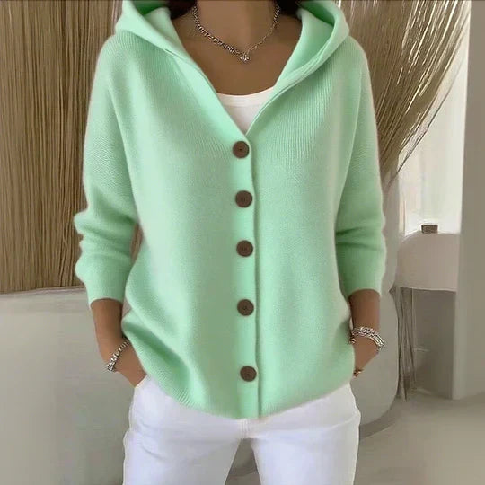 Rocío | Chaqueta de Punto con Capucha