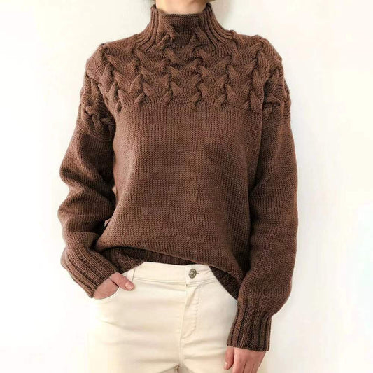 Valentina | Suéter Casual de Cuello Alto