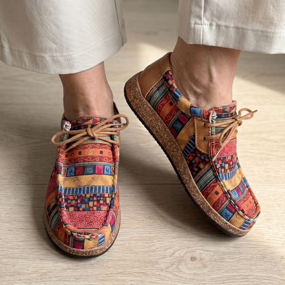 Concepción | Zapatillas de Estampado Colorido