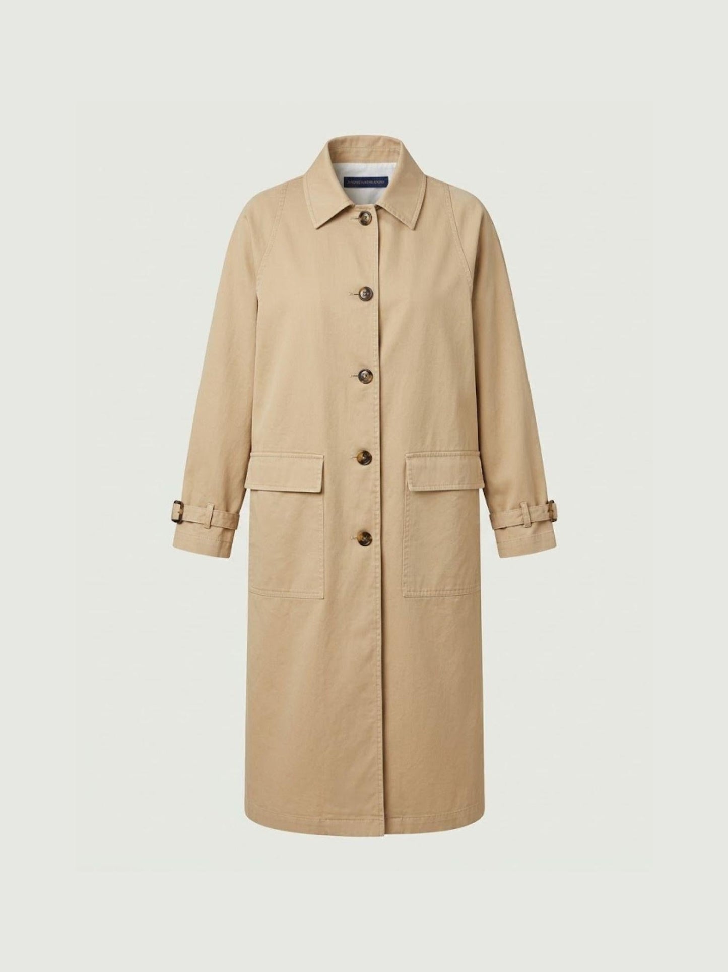 Alessia  Abrigo Largo Beige