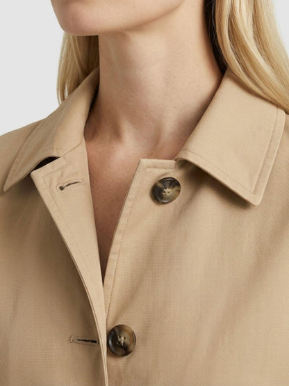 Alessia  Abrigo Largo Beige
