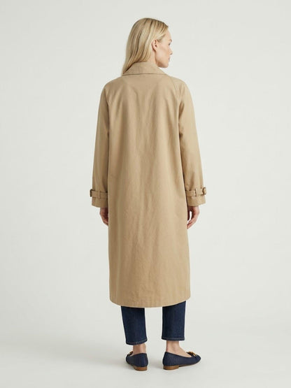 Alessia  Abrigo Largo Beige