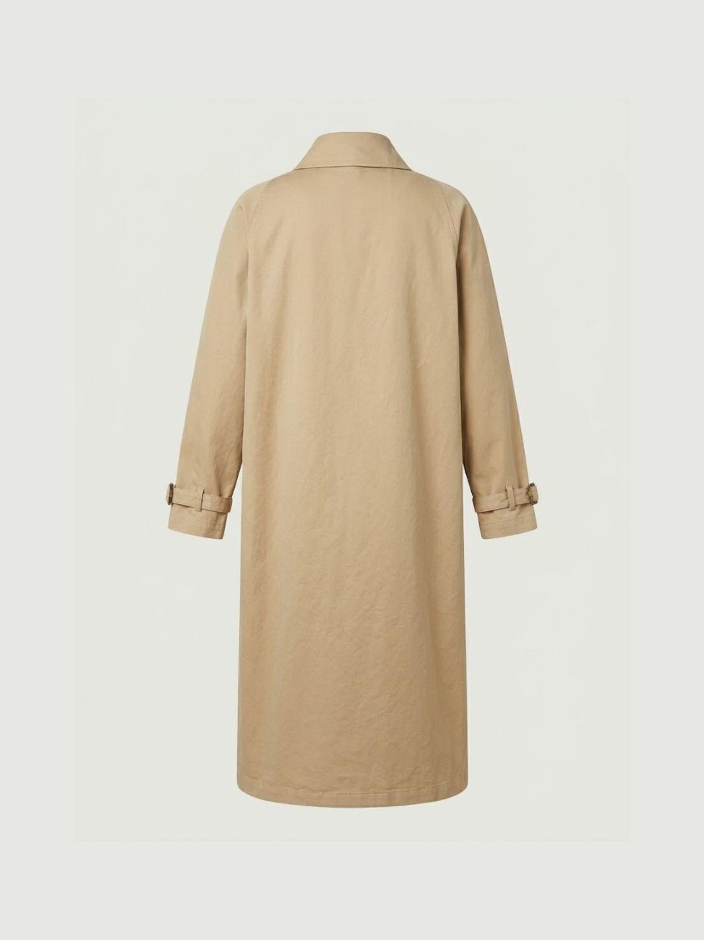 Alessia  Abrigo Largo Beige