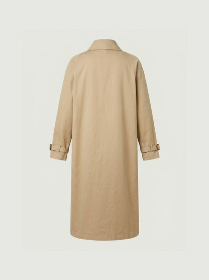 Alessia  Abrigo Largo Beige