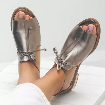 Pilar | Sandalias con Lazo