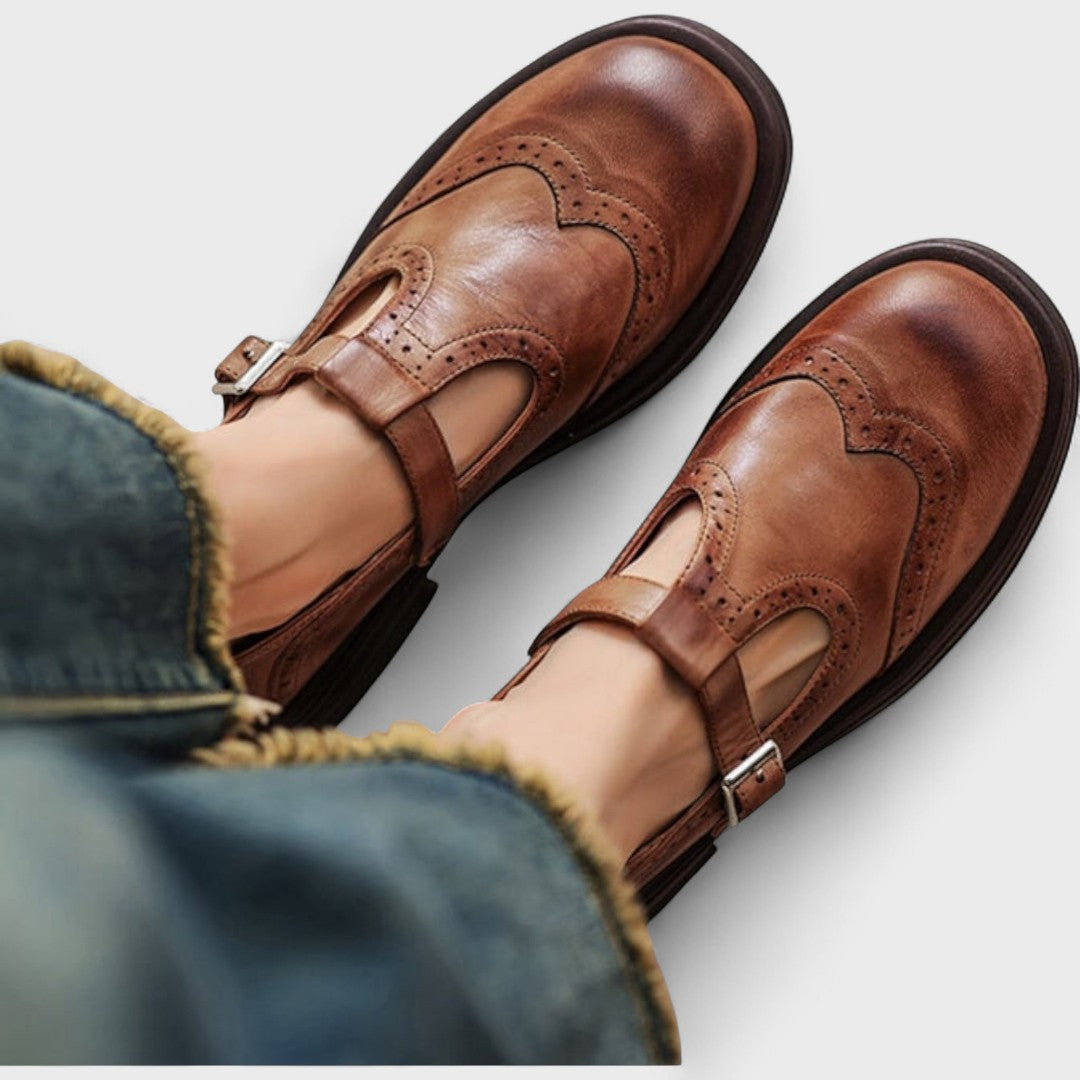 Ascensión | Zapatos Elegantes de Punta Redonda