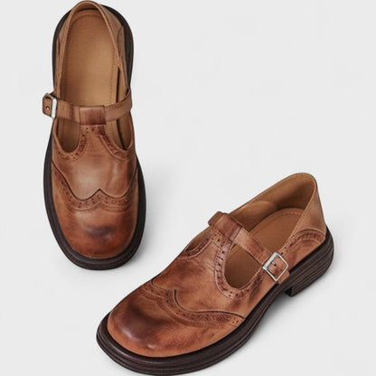 Ascensión | Zapatos Elegantes de Punta Redonda