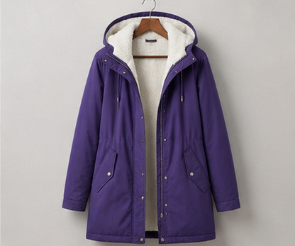 Adriana | Parka larga impermeable