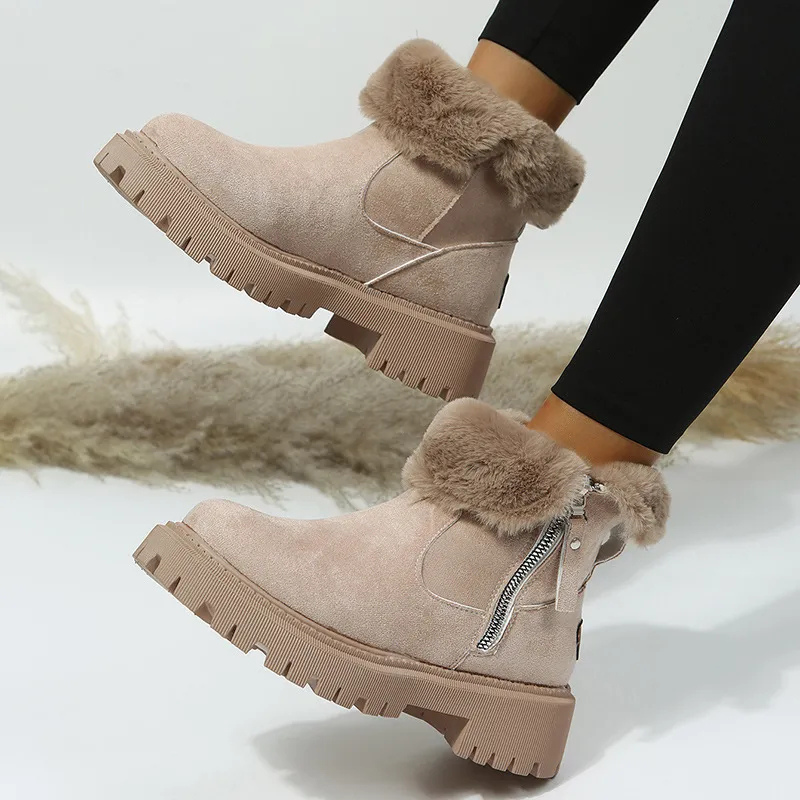 Mercedes | Botines Cálidos con Pelo