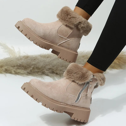 Mercedes | Botines Cálidos con Pelo