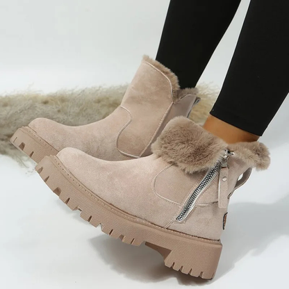 Mercedes | Botines Cálidos con Pelo