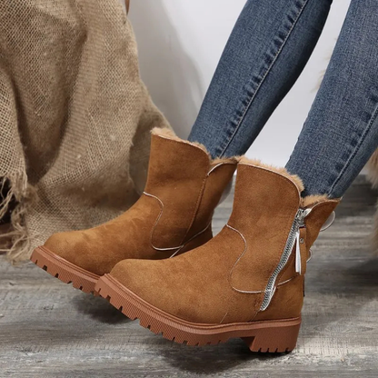 Mercedes | Botines Cálidos con Pelo