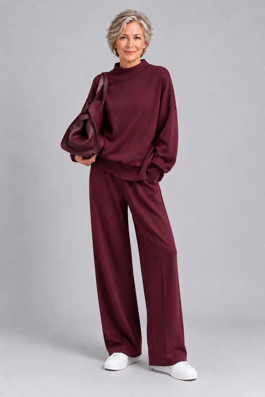 Elena | Conjunto Casual de Sudadera y Pantalón