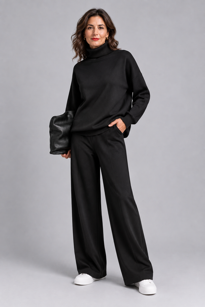 Claudia | Conjunto de Punto Casual y Cómodo